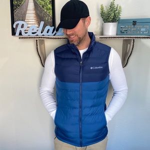 NWT! Columbia Original Men’s Powder Vest- …